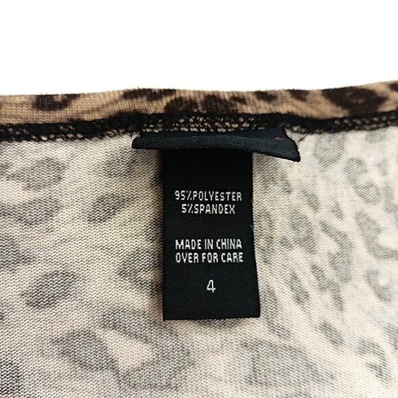 TORRID Faux Wrap Dress Animal Print Pattern. Plus Size 4 - Picture 6 of 10